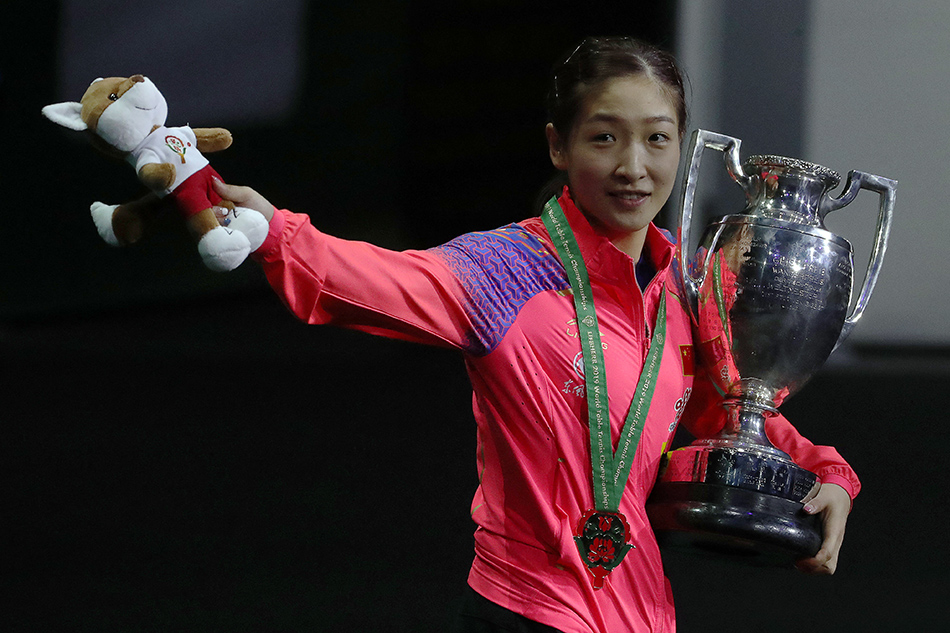 Chinese table tennis world champion left out of Olympics singles ABS