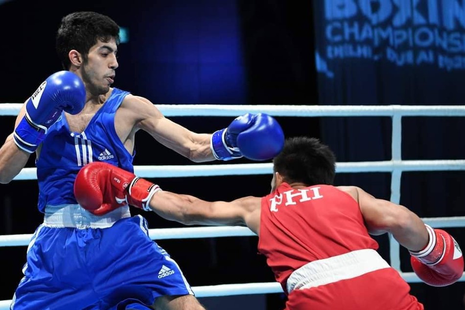 Boxing Two Pinoys advance to Asian Elite semis, assured of medals