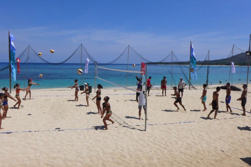 SEA Games medalists reunite in beach volleyball training camp 1