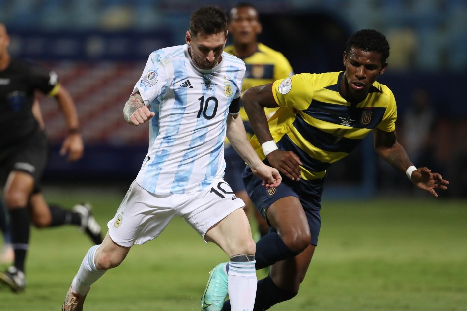 Football: Messi stars as Argentina set up Colombia Copa semi-final 1