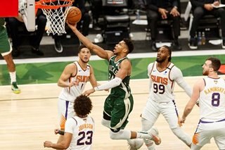 NBA Finals: Statement home win as Giannis, Bucks dominate in Game 3
