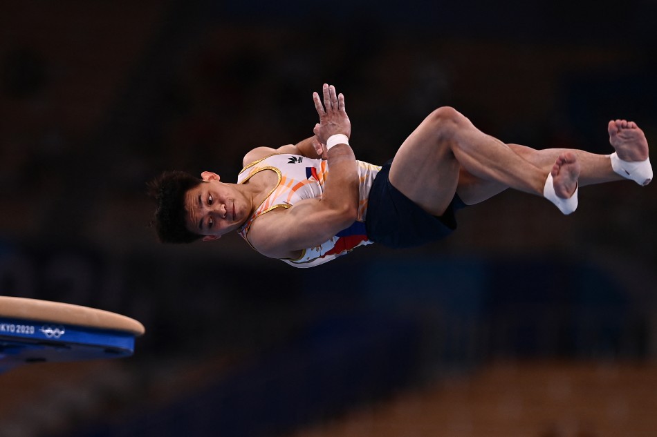 Olympics: Yulo hopeful, but tempers expectations in vault finals 1
