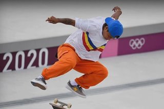Margielyn Didal 7th place sa unang skateboarding competition sa Olympics