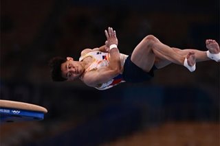 Tokyo Olympics: Carlos Yulo nagtapos sa ika-4 na puwesto sa men's vault finals