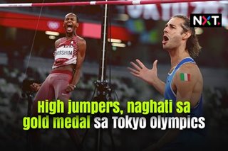 High jumpers, naghati sa gold medal sa Tokyo Olympics