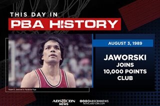 This Day in PBA History: Jaworski joins 10,000 points club