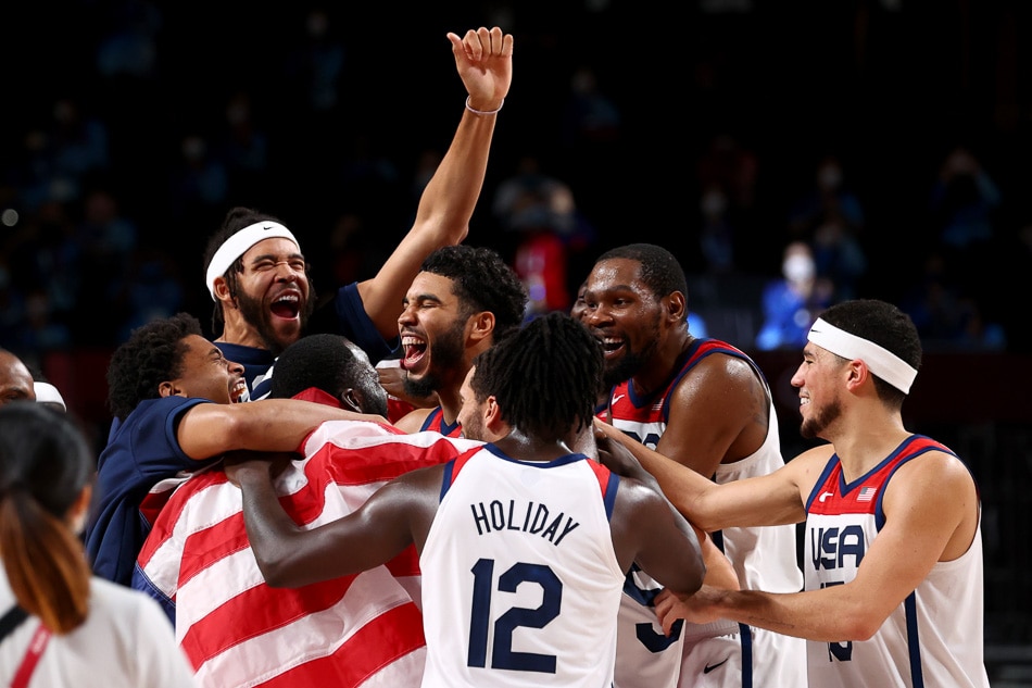 Team USA wins men's basketball gold in Tokyo Olympics ABSCBN News