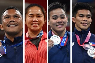 Olympic medalists to receive incentives in Malacañang 