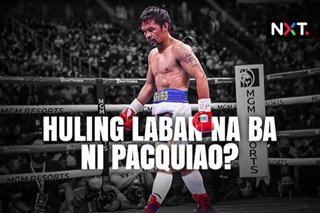 Manny Pacquiao, magreretiro na ba sa boxing?