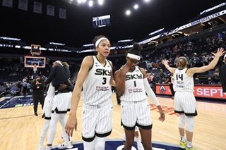 WNBA: Sky upend top-seeded Sun in double overtime