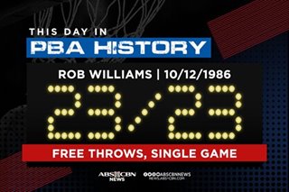 This Day in PBA History: Record night for Rob Williams