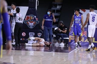 TNT's Rosario may need surgery, doubtful to return in Finals
