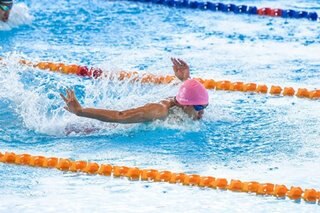 Swimmer Ilustre keeps results in perspective after first meet in 2 years