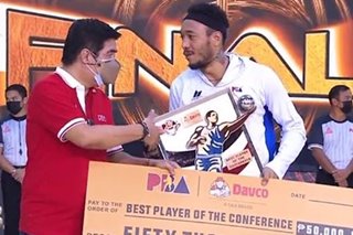 PBA: Abueva nabs Best Player of the Conference award