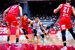 Kiefer tallies best game yet but Shiga bows to Chiba anew