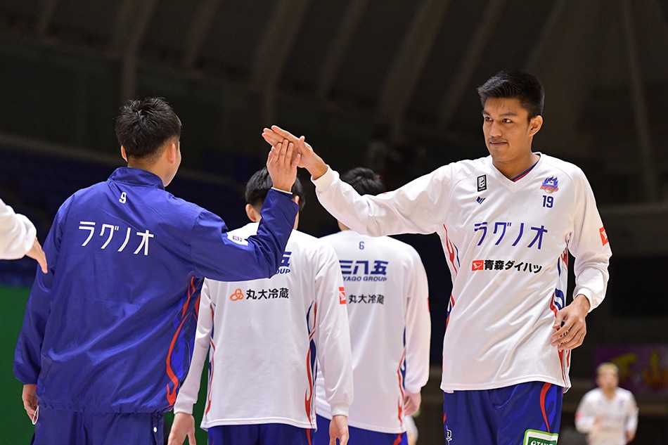 Kemark Cariño and Aomori Wat's have now lost 11 straight games. File photo. (c) B.LEAGUE