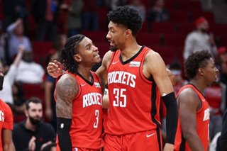 NBA: Rockets edge Hornets in OT for back-to-back wins