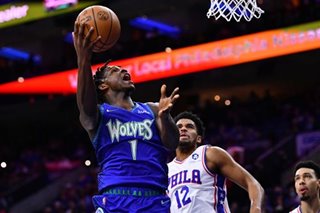 NBA: Timberwolves edge Sixers in double overtime