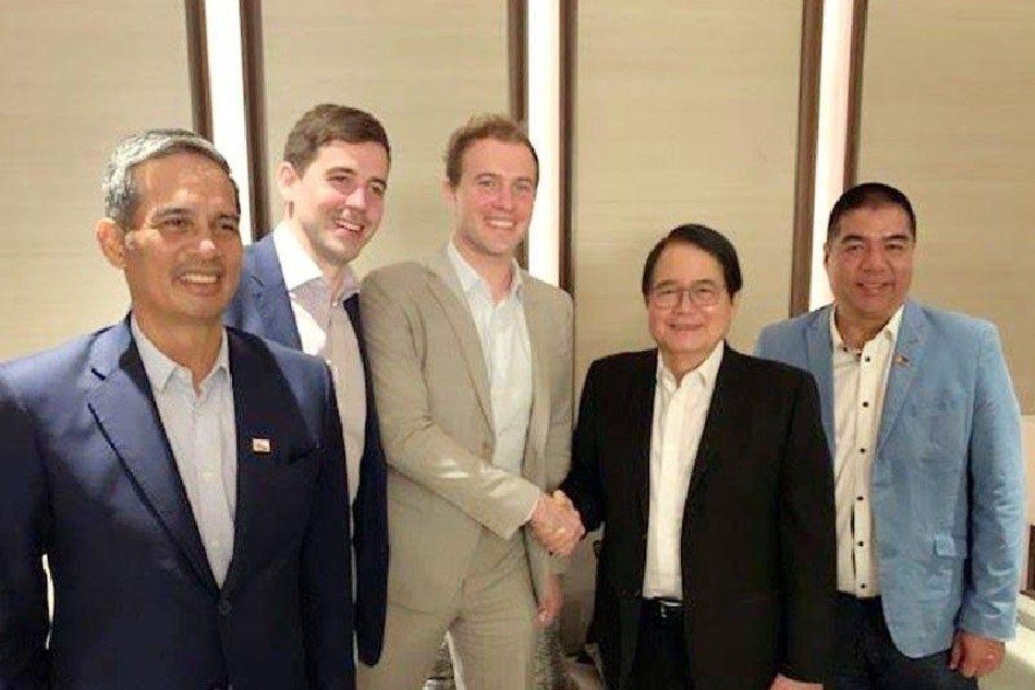 SBP President Al S. Panlilio, EASL co-founders and top officials Henry Kerins and Matt Beyer, PBA Chairman Ricky Vargas, and PBA Commissioner Willie Marcial. The EASL on Wednesday announced that it has formalized a partnership with the PBA. Handout photo.