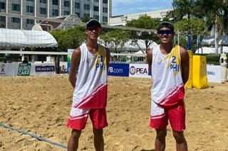 PH pair falls to Aussies in beach volleyball U19 tilt