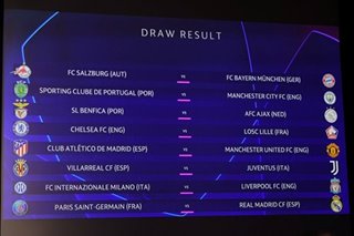PSG to face Real Madrid in Champions League last 16
