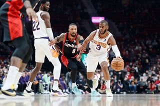 NBA: Suns slip past Trail Blazers in OT