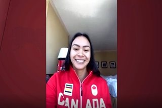 Filipino Canadian swimmer Kayla Sanchez handa na para sa kanyang Olympic Debut