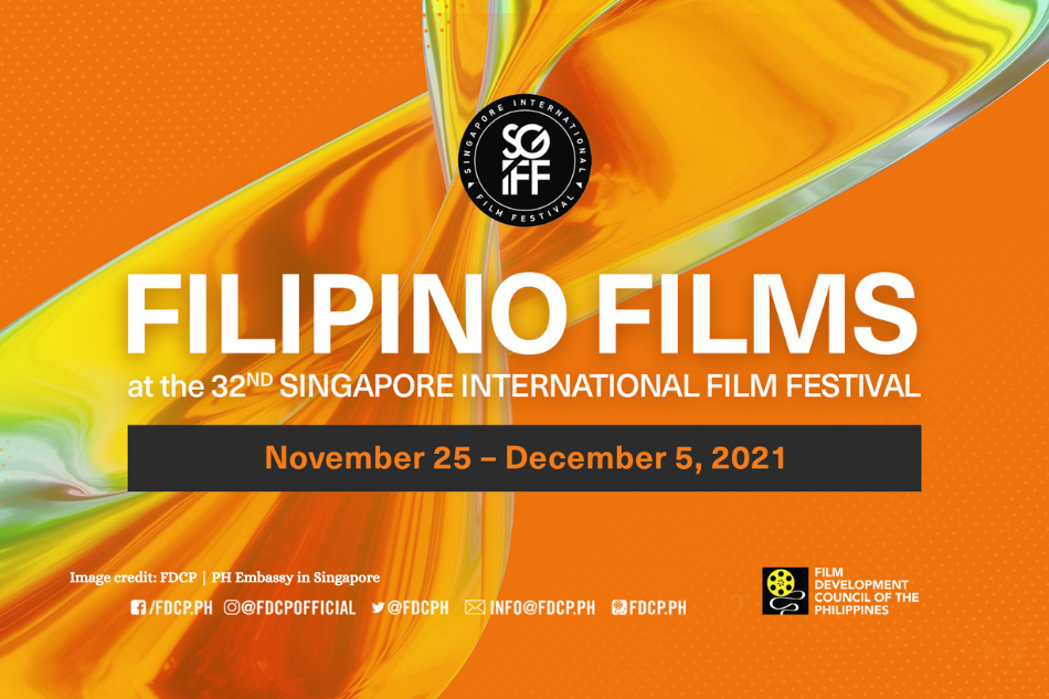 6 Filipino films will compete in the 32nd Singapore International Film