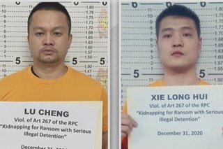 2 mainlander Chinese tiklo sa pagdukot, pagtorture sa Taiwanese sa Cavite