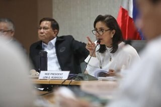 VP Robredo: Unilateral abrogation of DND-UP accord to 'sow fear'