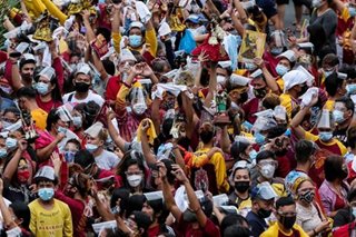 Palace tells Black Nazarene devotees: Self-isolate, watch out for COVID-19 symptoms