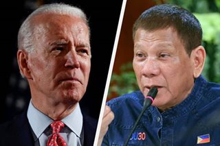 Palace: Baseless to surmise Biden will go tough on Duterte drug war