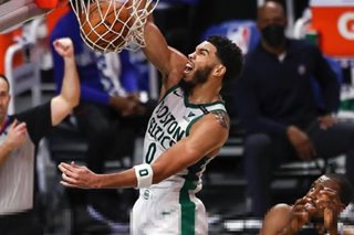 NBA: Celtics hold on to beat Clippers, Raptors edge Nets with Durant out