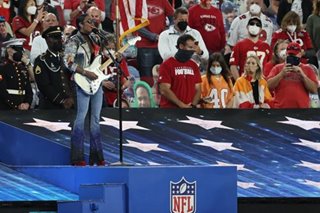 H.E.R. impresses with 'America the Beautiful' performance at Super Bowl