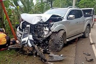 1 patay, 2 sugatan sa salpukan ng pick-up at motorsiklo sa Isabela