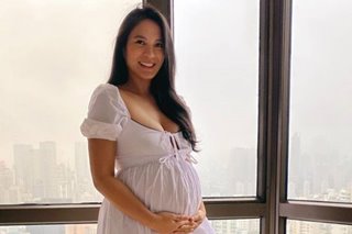 Isabelle Daza flaunts 33-week baby bump on 33rd birthday