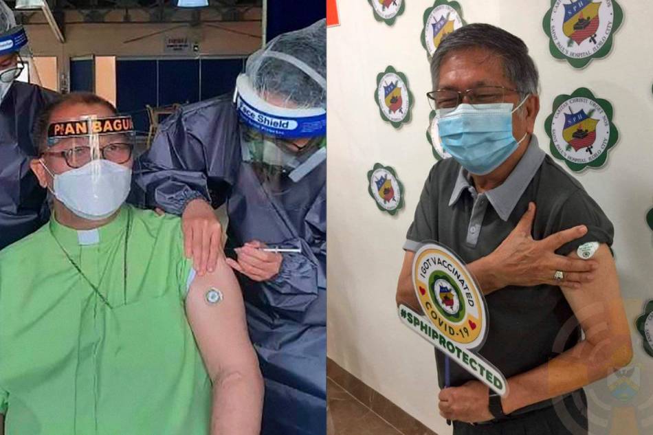 2 Filipino bishops vaccinated against COVID-19 1