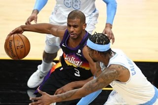 NBA: Suns set down LeBron-less Lakers