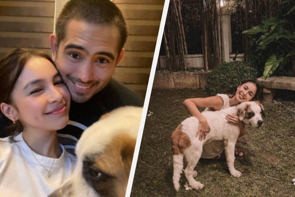 Meet Julia and Gerald’s cute photobomber in this sweet selfie | ABS-CBN ...