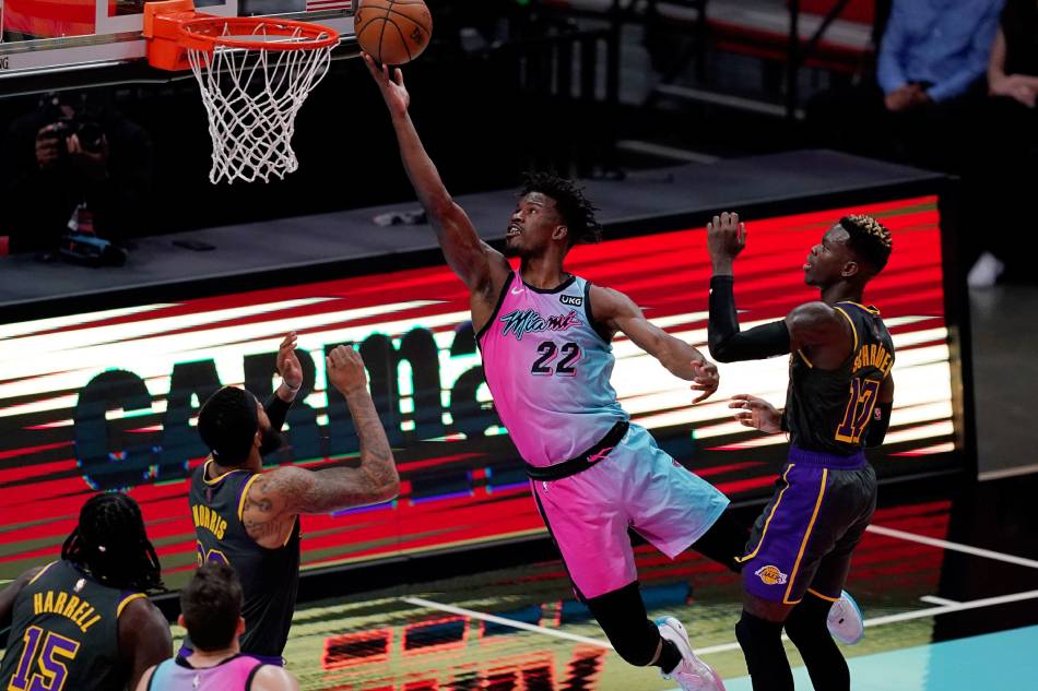 NBA: Jimmy Butler, Heat too much for shorthanded Lakers 1
