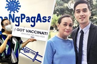 After going through protocol, Pasig Mayor's ma Coney Reyes vaccinated vs COVID-19