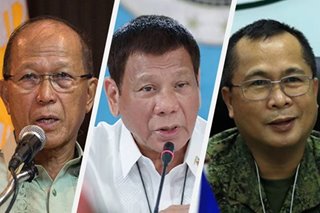 DND, AFP deny withdrawal of support for Duterte