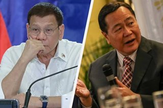 Carpio on Duterte debate: Siya ang humamon, hindi ako