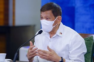 Duterte: Many will die from West PH Sea 'kunsumisyon', but not me