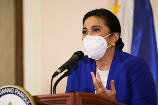 Robredo says open to running for President contrary to ex-lawmaker's claim