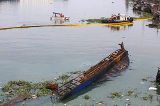 Preventing oil spill from MV Titan