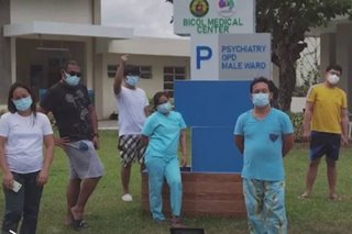 Total lockdown sa CamSur mental hospital tatanggalin na