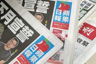 Hong Kong's embattled daily to run last print edition June 24 - sources