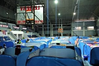 Mga evacuee sa Lemery, Batangas umapela ng tulong