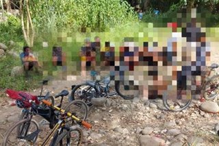 14 bikers sa Davao City huli sa paglabag sa health protocols